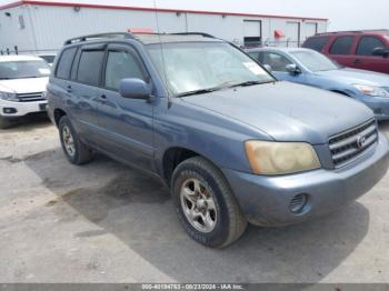  Salvage Toyota Highlander