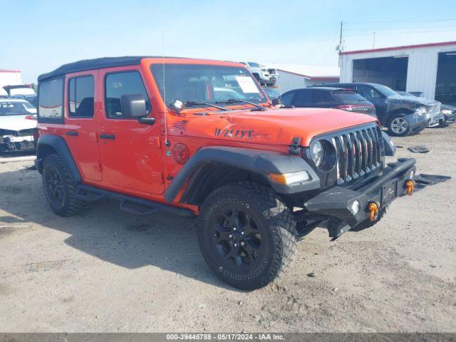  Salvage Jeep Wrangler