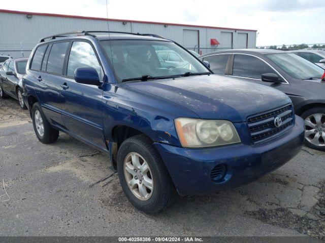  Salvage Toyota Highlander