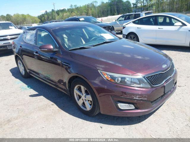  Salvage Kia Optima