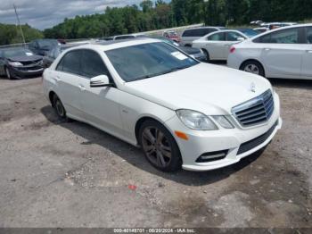  Salvage Mercedes-Benz E-Class