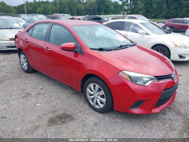  Salvage Toyota Corolla