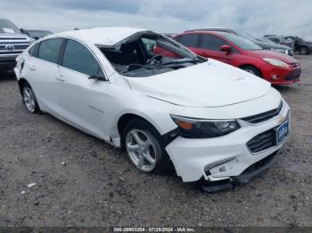  Salvage Chevrolet Malibu