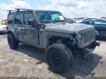  Salvage Jeep Wrangler