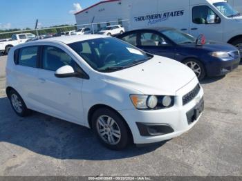  Salvage Chevrolet Sonic