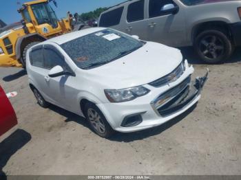  Salvage Chevrolet Sonic