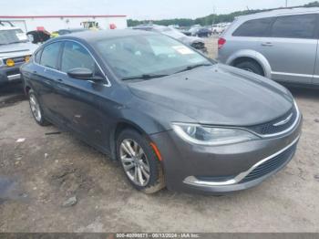  Salvage Chrysler 200