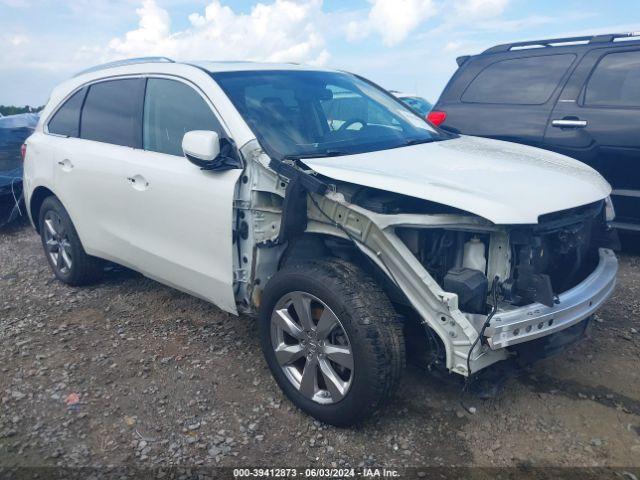  Salvage Acura MDX