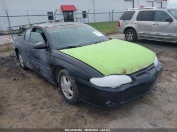  Salvage Chevrolet Monte Carlo