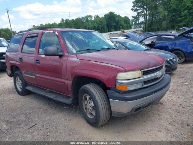  Salvage Chevrolet Tahoe