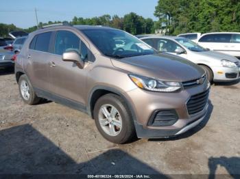  Salvage Chevrolet Trax