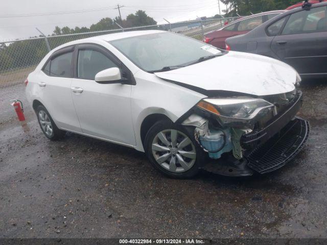  Salvage Toyota Corolla