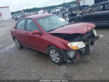  Salvage Kia Spectra