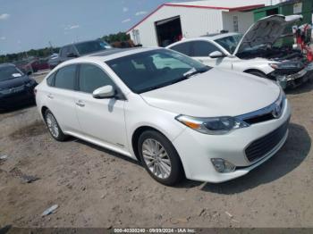  Salvage Toyota Avalon Hybrid