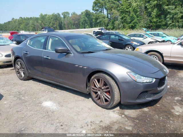  Salvage Maserati Ghibli