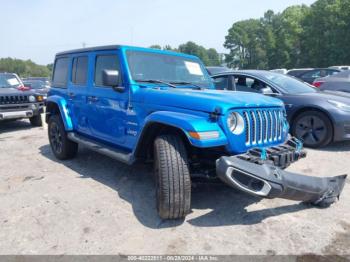  Salvage Jeep Wrangler