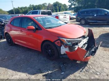  Salvage Toyota Corolla