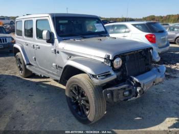  Salvage Jeep Wrangler