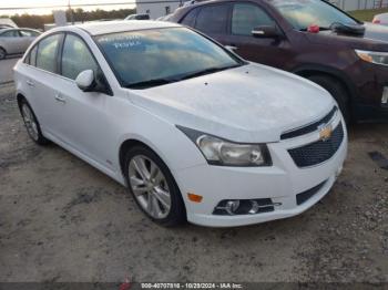  Salvage Chevrolet Cruze