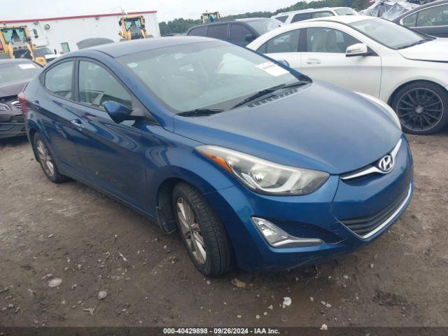  Salvage Hyundai ELANTRA