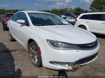  Salvage Chrysler 200