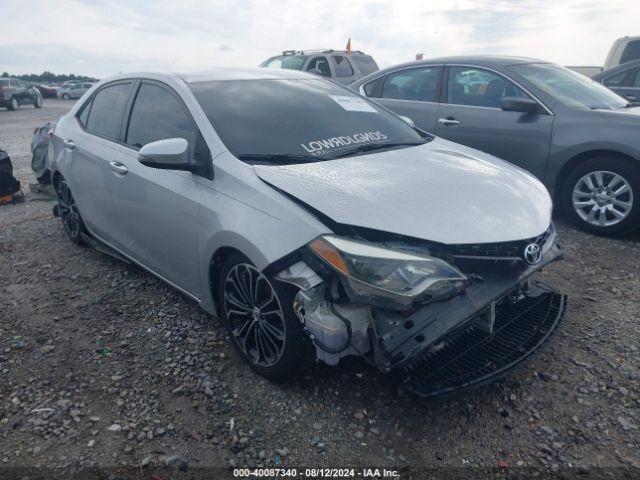  Salvage Toyota Corolla