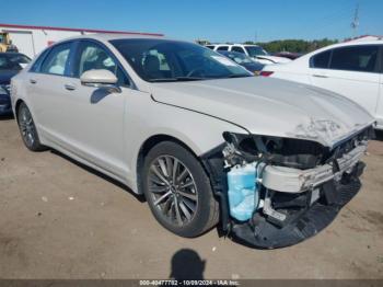  Salvage Lincoln MKZ