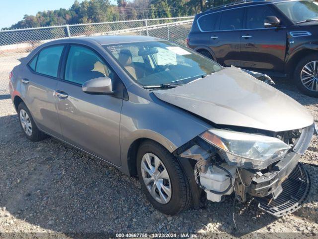  Salvage Toyota Corolla