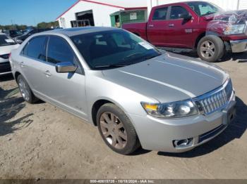  Salvage Lincoln MKZ