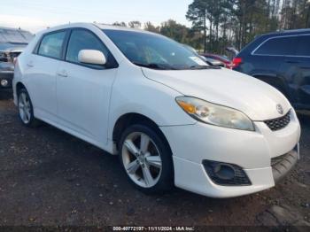  Salvage Toyota Matrix