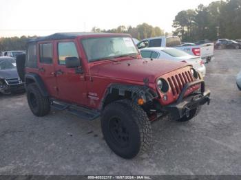  Salvage Jeep Wrangler