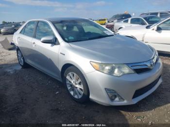  Salvage Toyota Camry