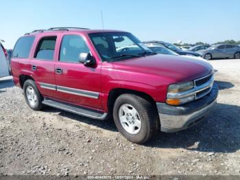  Salvage Chevrolet Tahoe