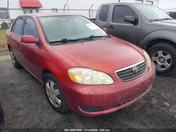  Salvage Toyota Corolla