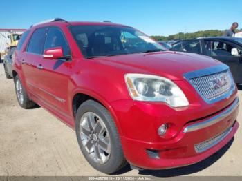  Salvage GMC Acadia