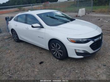  Salvage Chevrolet Malibu