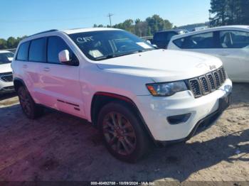  Salvage Jeep Grand Cherokee