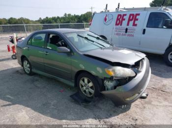  Salvage Toyota Corolla