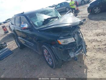  Salvage Jeep Grand Cherokee