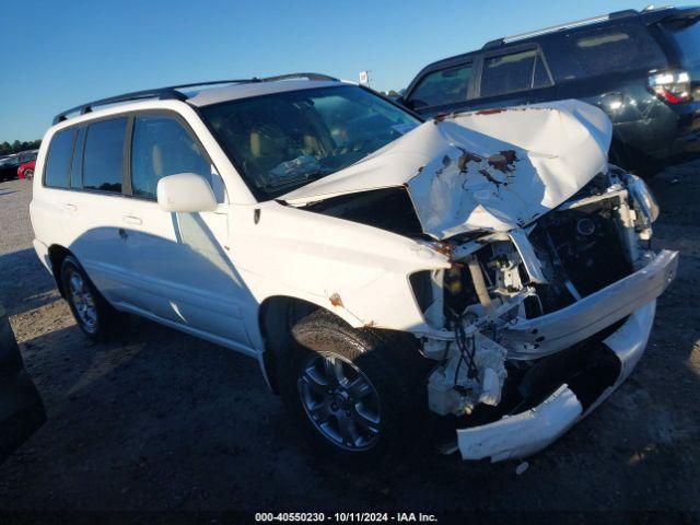  Salvage Toyota Highlander