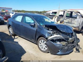  Salvage Toyota Corolla