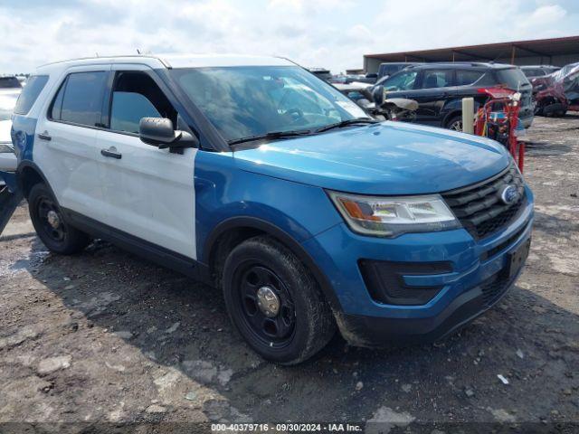  Salvage Ford Police Interceptor Utilit