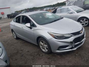  Salvage Chevrolet Cruze