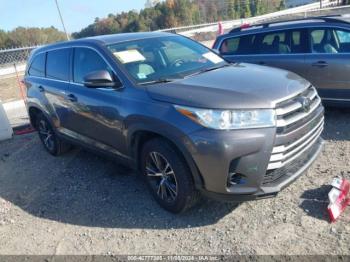  Salvage Toyota Highlander