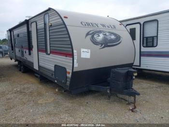  Salvage Cherokee Car Hauler Campng Trlr