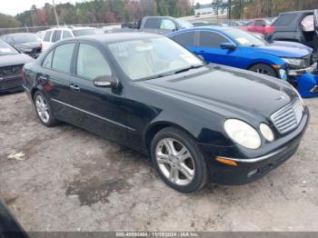  Salvage Mercedes-Benz E-Class