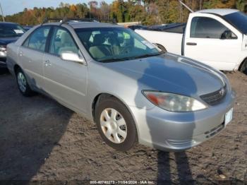  Salvage Toyota Camry