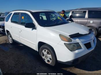  Salvage Pontiac Aztek