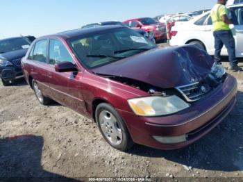  Salvage Toyota Avalon