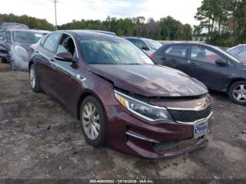  Salvage Kia Optima